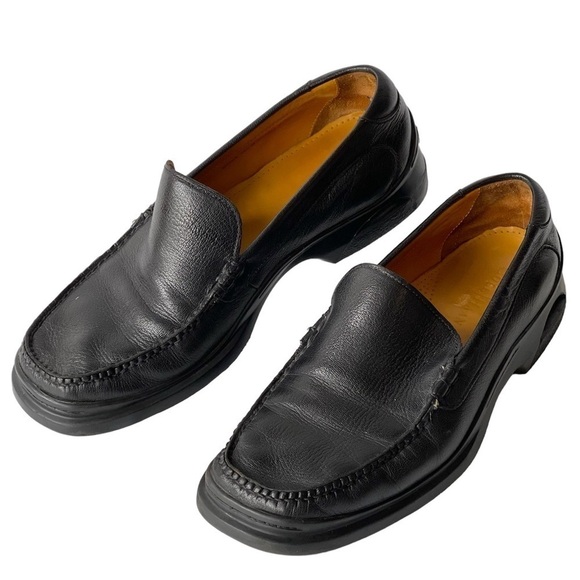 Cole Haan Men\'s Black Leather Nike Air Loafer Slip On Dress Shoes, Sz 10.5M main image 11